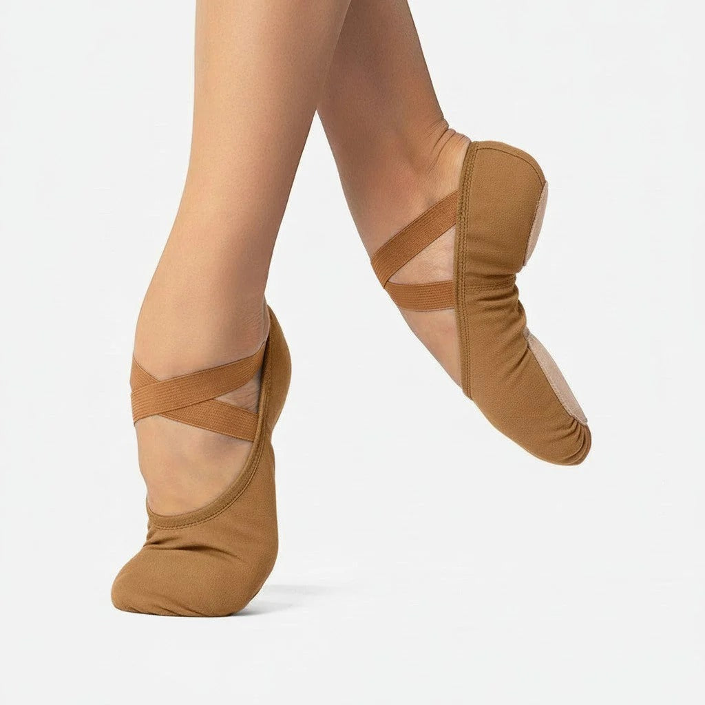 SD16 ADULT BLISS STRETCH CANVAS SPLIT SOLE BALLET SHOES-SO DANCA
