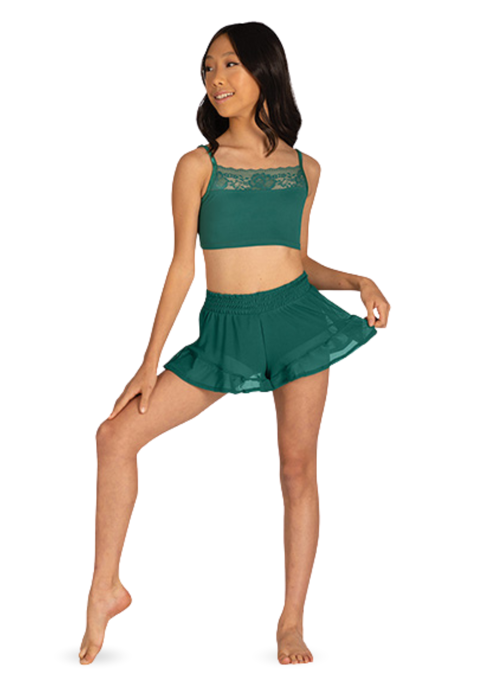 KIDS LYRIC MESH SHORT-DANSHUZ