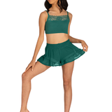 DANSHUZ 21412C GIRLS LIRYC MESH SHORT