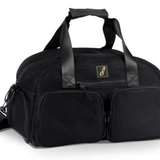 DANSHUZ B20506B BEAT BOX DUFFLE BAG BLACK