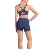 MIRELLA M30002L WOMEN CROSS BACK CAMISOLE CROP TOP