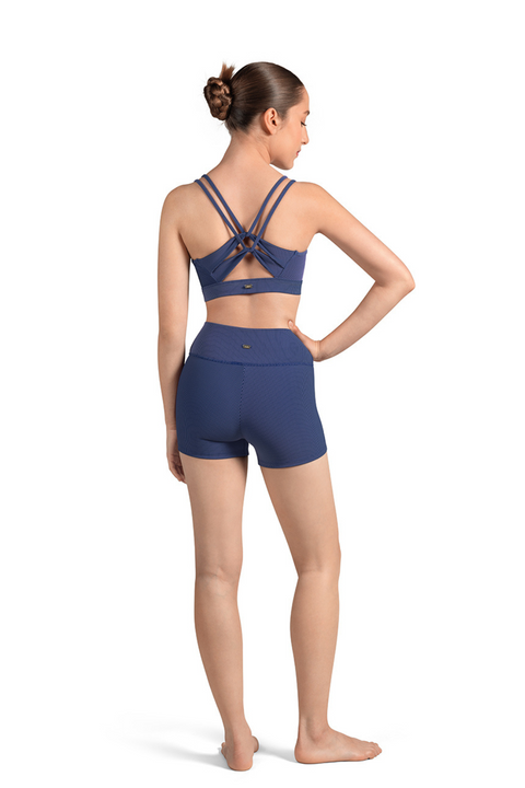 MIRELLA M30002L WOMEN CROSS BACK CAMISOLE CROP TOP