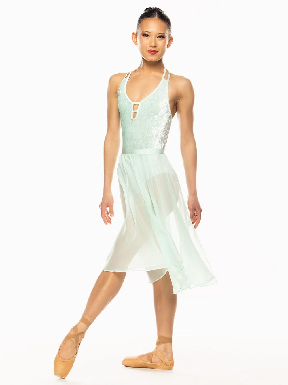 -ELEVE DANCEWEAR-WOMEN CHIFFON REHEARSAL SKIRT