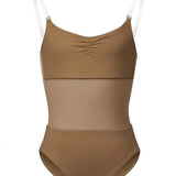 BLOCH CB3387 GIRLS SUNNA FRONT MESH PANEL