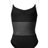BLOCH CB3387 GIRLS SUNNA FRONT MESH PANEL