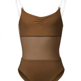 BLOCH CB3387 GIRLS SUNNA FRONT MESH PANEL