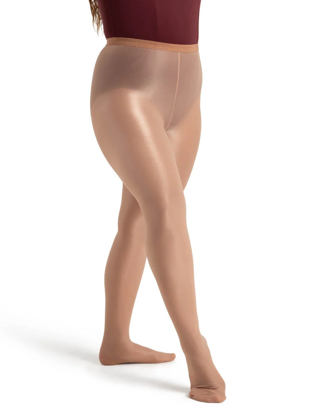 CAPEZIO 1809W ULTRA SHIMMERY FOOTED TIGHT