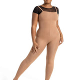 CAPEZIO 1811W ULTRASOFT CONVERTIBLE BODY TIGHT WITH CLEAR STRAPS
