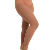 CAPEZIO 1917C GIRLS FOOTLESS W/ SELF KNIT WAIST BAND TIGHT