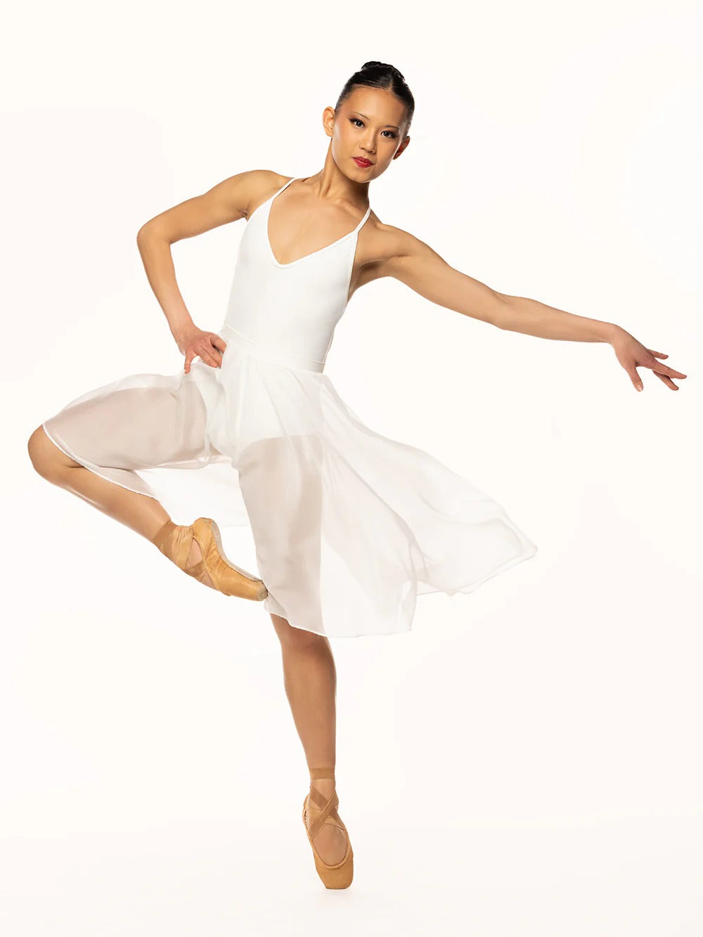 -ELEVE DANCEWEAR-WOMEN CHIFFON REHEARSAL SKIRT