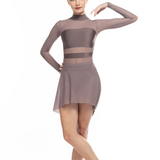 ELEVE DANCEWEAR GIRLS ZOE LONG SLEEVE LEOTARD
