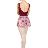 BLOCH R0241 WOMEN PARISA FLOCKED MESH PULL ON SKIRT
