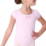 CAPEZIO CB101C GIRLS PURE PRINCESS SHORT SLEEVE LEOTARD