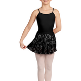 BLOCH CR5211 GIRLS GRACE PRINTED MESH SKIRT