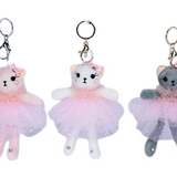 DASHA 6105 BALLERINA KITTY BAG TAG