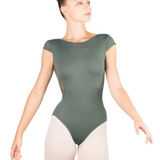 BALLET ROSA MAEVA WOMEN BOATNECK V-BACK CAP SLEEVE LEOTARD
