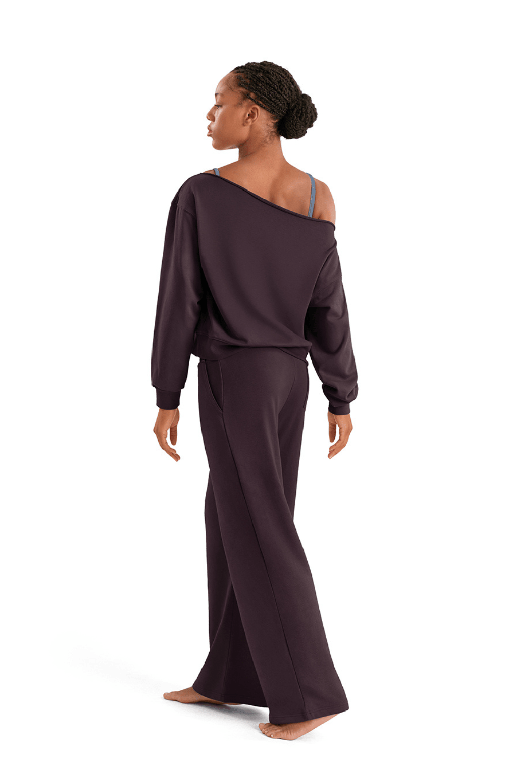 MIRELLA M30019L WOMEN OFF SHLDER SWEATER - The Dance Shoppe