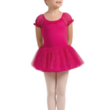 MIRELLA M1559C GIRLS CAP SLEEVE TUTU DRESS