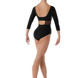 BLOCH L4106B WOMEN ZOEY 3/4 SLEEVE LEOTARD