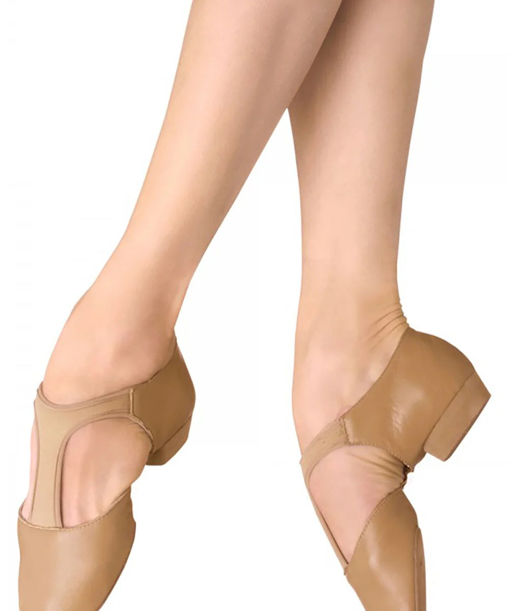 LADIES ELASTOSPLIT GRECIAN TEACHING SHOES- BLOCH