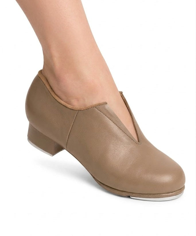 LADIES TAP FLEX SLIP ON LEATHER TAP SHOES- BLOCH