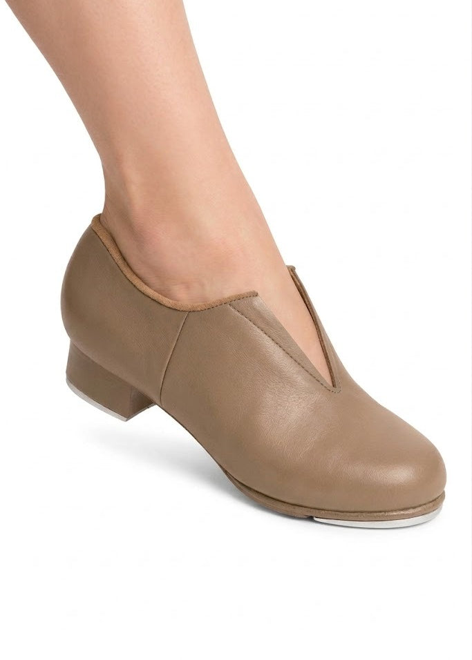 BLOCH S0389L LADIES TAP FLEX SLIP ON LEATHER TAP SHOES