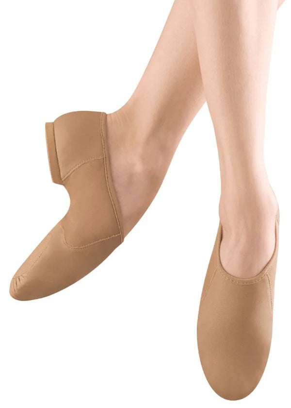 BLOCH S0495G CHILDRENS NEO- FLEX SLIP ON LEATHER JAZZ SHOES