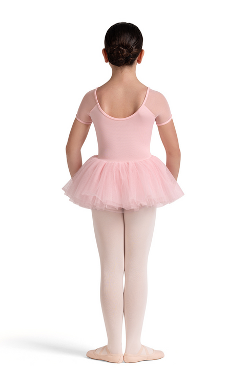 BLOCH CL20002 GIRLS CAP SLEEVE TUTU LEOTARD