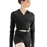 NIKOLAY WOMEN THEA WRAP SWEATER