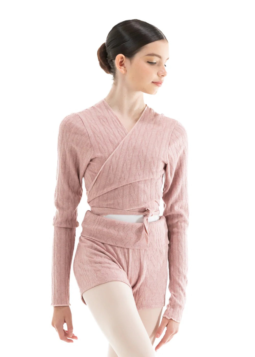 NIKOLAY WOMEN THEA WRAP SWEATER