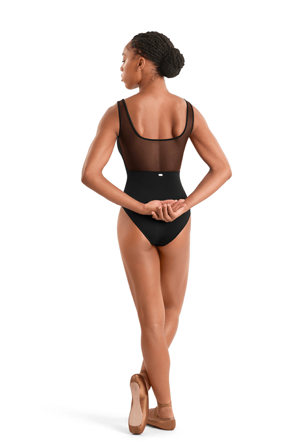 MIRELLA M50005LM WOMEN BACK MESH TANK LEOTARD - The Dance Shoppe