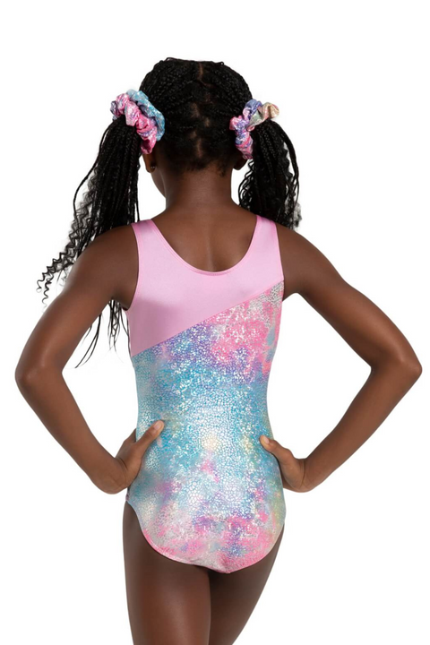 CAPEZIO 12302C GIRLS UNICORN DISCO GLIMMER TANK LEOTARD