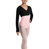 BLOCH CZ30009 GIRLS FIX WRAP KNIT CROP TOP