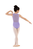 MIRELLA M489C GIRLS ZIP FRONT TANK LEOTARD