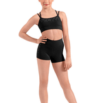 MIRELLA M30021C GIRLS BACK CROP TOP - The Dance Shoppe