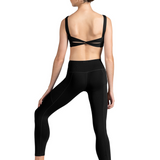 BLOCH ZST1713 WOMEN L/S SCOOP BACK CROP TOP