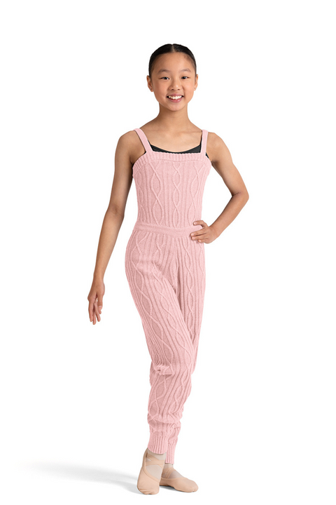 BLOCH CU12001 GIRLS KNIT PANT UNITARD