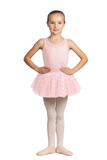 MIRELLA M490C GIRLS SCOOP TANK TUTU LEOTARD