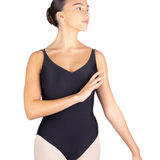 BALLET ROSA CHAUCER WOMEN V-FRONT STRAPPY BACK MESH MOTIF LEOTARD