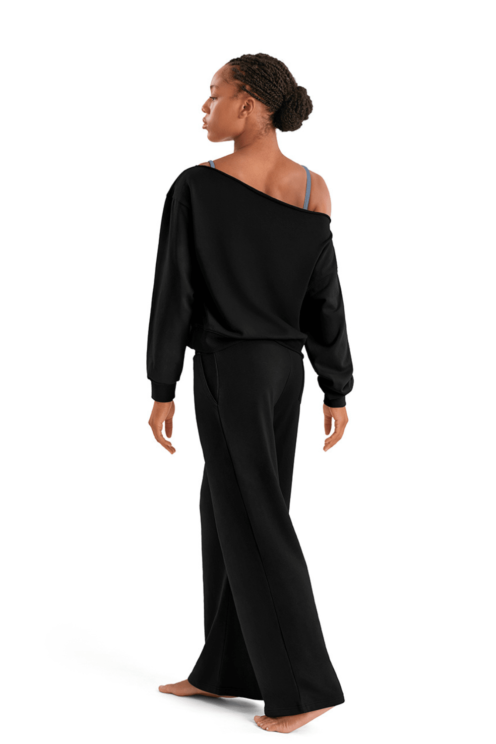 MIRELLA M30019L WOMEN OFF SHLDER SWEATER - The Dance Shoppe