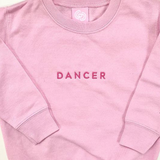 COVET DANCE DNCR-EMB-Y GIRLS DANCER EMBROIDERED SWEATSHIRT