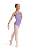 BLOCH CL70004 GIRLS BACK EMBROIDERED CAMISOLE LEOTARD