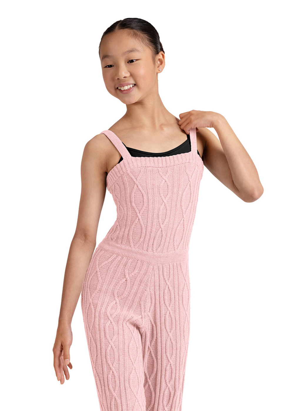 BLOCH CU12001 GIRLS IZAR KNIT JUMPSUIT