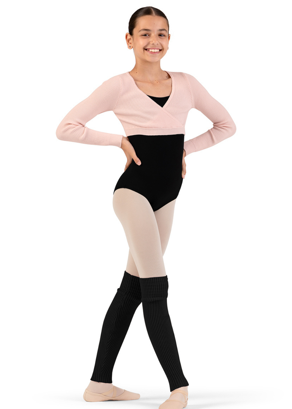 BLOCH CW11005 GIRLS WILLOW KNIT LEG WARMERS