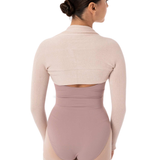 INTERMEZZO 6619 WOMEN DARCY LONG SLEEVE WARM-UP SWEATER