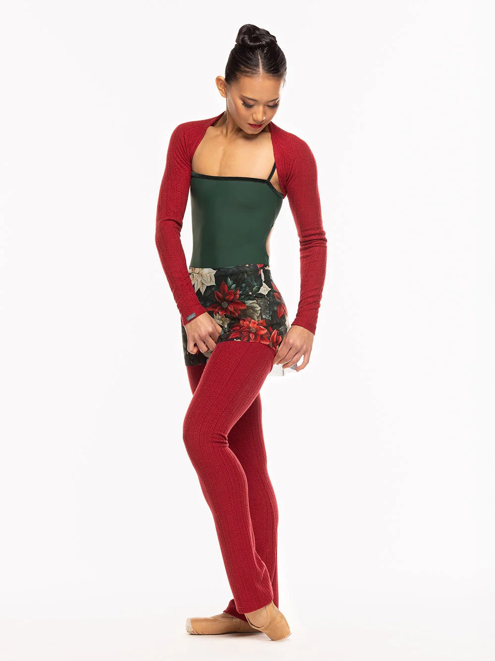 -ELEVE DANCEWEAR-WOMEN THIGH HIGH LEG WARMER KNIT