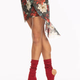 -ELEVE DANCEWEAR-WOMEN STIRRUP LEG WARMER ANKLE KNIT