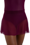 CAPEZIO 12266W WOMEN CURVED RHYTHM YAYOI SKIRT