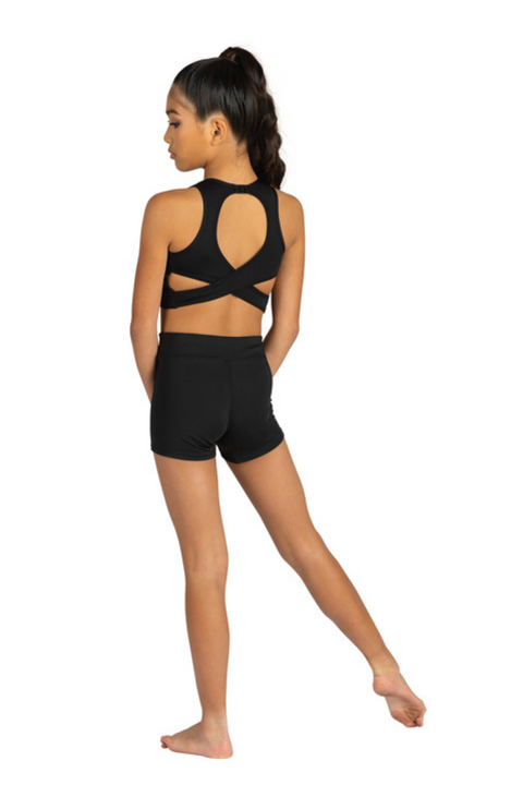 DANSHUZ 25314C GIRLS LULU NOIR TOP