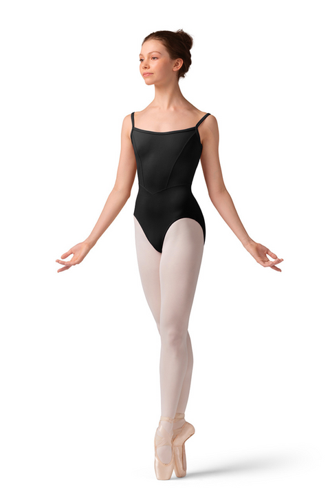 MIRELLA  M70003LM WOMEN MESH BODICE CAMISOLE LEOTARD